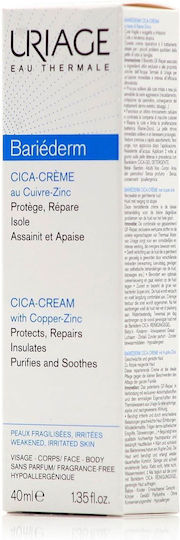 Uriage Bariederm 24h Cream Face with Centella Asiatica 40ml