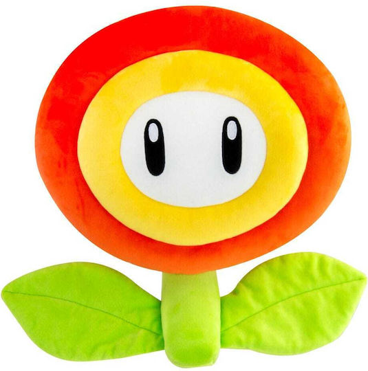 Tomy Super Mario Fire Flower Plush Toy for 3+ Years 38 cm