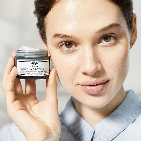 Origins Clear Improvement 24ωρη Αναπλαστική & Ρυθμιστική Κρέμα Προσώπου κατά των Ατελειών & της Ακμής με Υαλουρονικό Οξύ 50ml