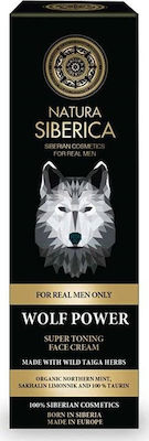 Natura Siberica Men Wolf Power Moisturizing 24h Day/Night Cream for Men Suitable for All Skin Types 50ml