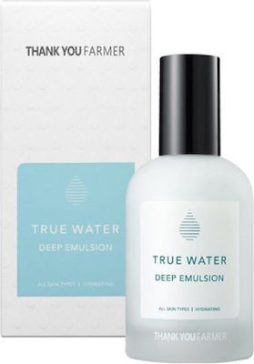 Thank You Farmer True Water Licht Feuchtigkeitsspendend Emulsion Gesicht mit Hyaluronsäure & Ceramide 130ml