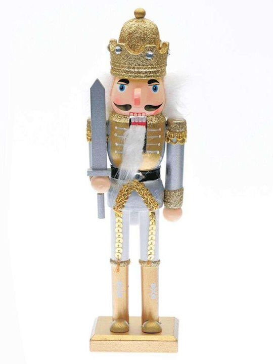 Aca Wooden Christmas Nutcracker 60cm Gold