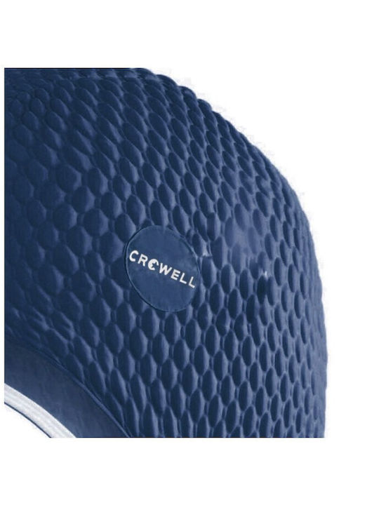 Crowell Polyester Adults Swimming Cap Blue