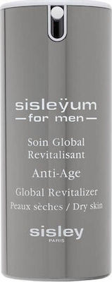 Sisley Paris Sisleÿum for Men Soin Global Revitalisant Anti-Age Αnti-ageing 24ωρη Ημέρας/Νυκτός Gel for Men Suitable for Dry Skin 50ml