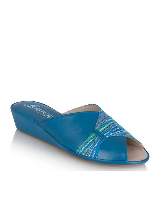 Anatomische Damenplattformen Blau