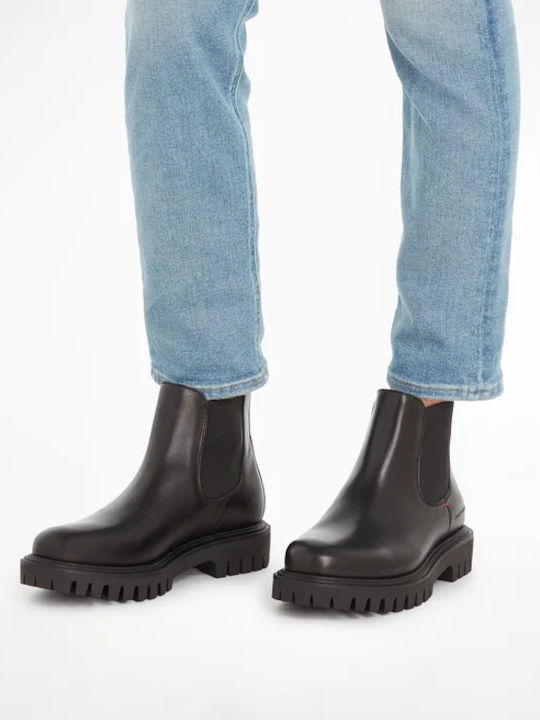 Piele Negru Ghete barbati