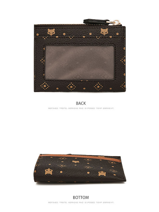 Large Women's Wallet Cards Brown