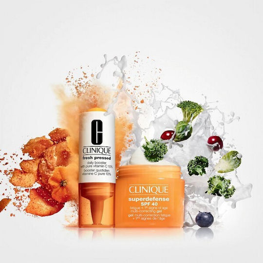 Clinique Superdefense Fatigue & 1st Signs of Age Gel Face Day with SPF40 30ml