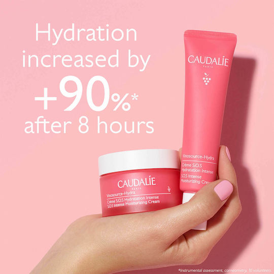 Caudalie Vinosource-Hydra S.O.S Rich 24h Cream Face 40ml
