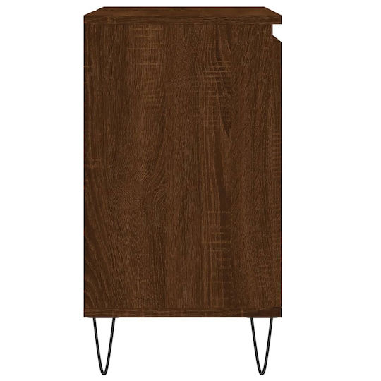 vidaXL Countertop without Sink L58xW33xH60cm Oak