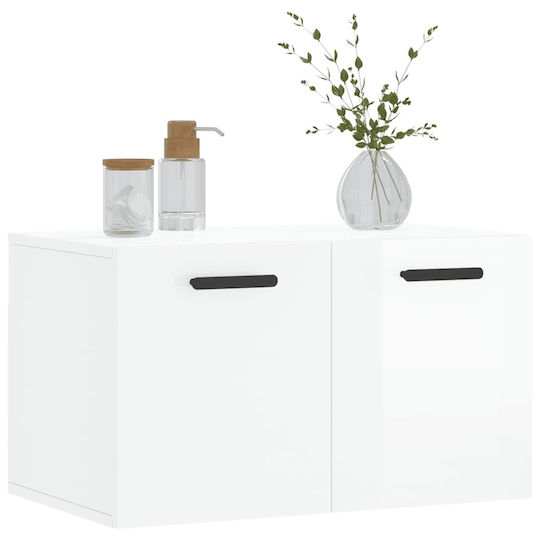 vidaXL Cabinet de baie L60xA36.5xÎ35cm Alb