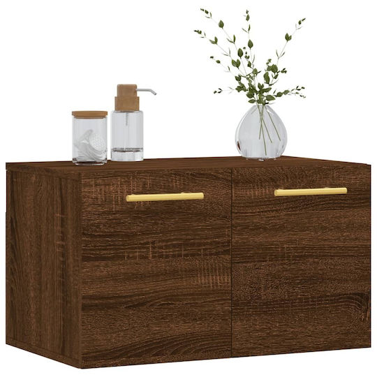 vidaXL Ντουλάπι Μπάνιου 60x36.5x35cm Δρυς