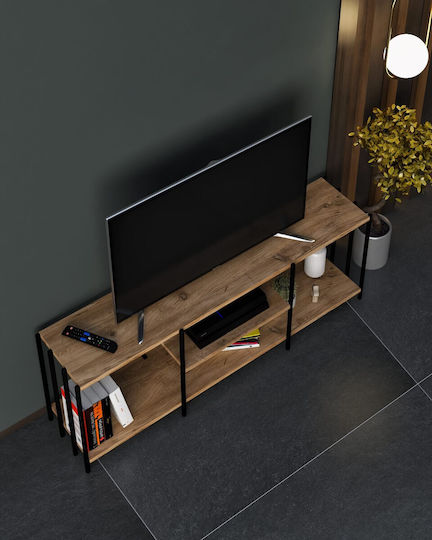 Nina Επιδαπέδιο Μαύρο 124x26x46εκ.