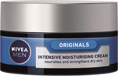 Nivea Originals Intensive 24ωρη Ενυδατική Ανδρική Κρέμα Προσώπου για Ξηρές Επιδερμίδες 50ml