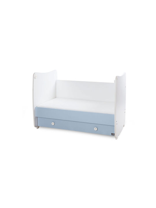 Lorelli Βρεφική Κούνια Πολυμορφική Dream White / Baby Blue για Στρώμα 70x140cm Lorelli Βρεφική Κούνια Πολυμορφική Dream White / Baby Blue για Στρώμα 70x140cm