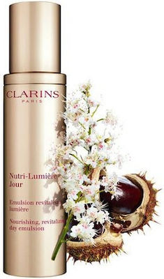 Clarins Nutri-Lumiere fără culoare Hidratantă & Regenerantă Emulsie Pentru Față 50ml