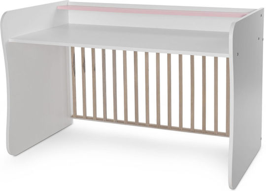 Lorelli Πολυμορφική Κούνια Minimax White/Orchid Pink