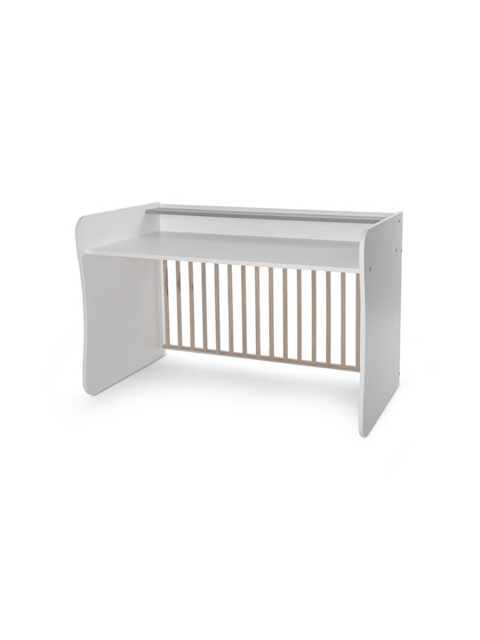 Lorelli Βρεφική Κούνια Πολυμορφική Minimax White / Stone Grey για Στρώμα 60x120cm