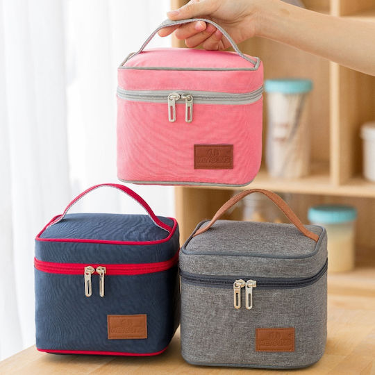 Schulische Isothermische Hand-Lunch-Tasche Gray