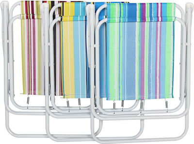 Keskor Chair Beach Stripes Waterproof 51x47x76cm