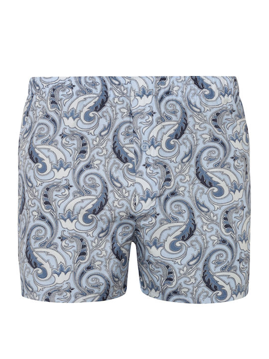 Herren Boxershorts Türkis mit Mustern 1Packung