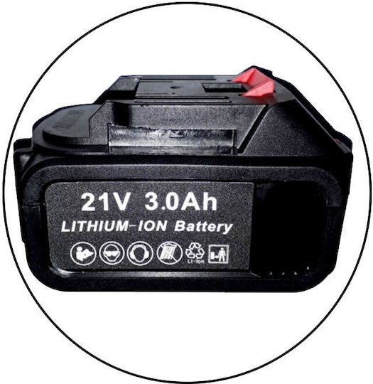 Kyros Pruning Battery Chainsaw 21V 1.300kg with Blade 16cm