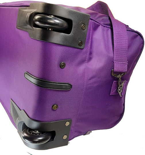 Diplomat ZC Sack Voyage 46lt Purple with Wheels Fabric Length 55xWidth 30xHeight 31cm