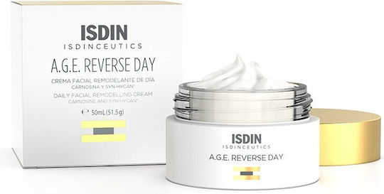 Isdin Isdinceutics A.G.E Reverse Αντιγηραντική Κρέμα Προσώπου Ημέρας με Υαλουρονικό Οξύ 50ml