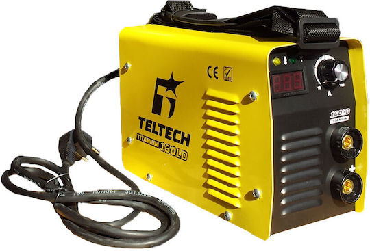 Teltech Schweißmaschine Wechselrichter MMA mit maximalem Schweißstrom 160A und Einschaltdauer 30%