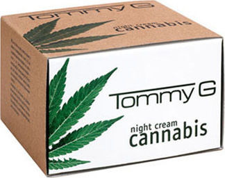TommyG Cannabis Light Κρέμα Προσώπου Νυκτός για Ενυδάτωση & Αντιγήρανση με Κάνναβη 50ml