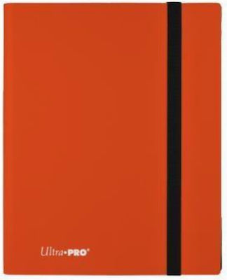 Ultra Pro Binder 9-Pocket Eclipse Pumpkin Orange Pro-Binder 15149