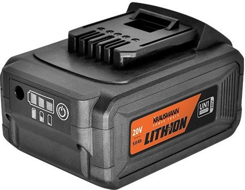 Krausmann US112-25SB Set Bohrer & Excavator Brushless 20V mit 2 Batterien 5Ah und Hülle