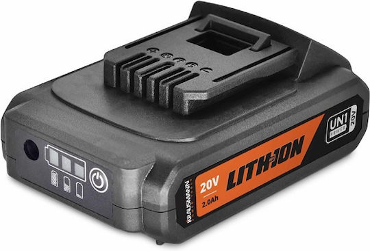 Krausmann US100-22SB Set Bohrer & Schlagschraubendreher Brushless 20V mit 2 Batterien 2Ah und Hülle