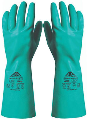 Active Safety Glofe Nitrile Green