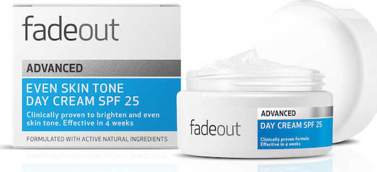 Fade Out Advanced Ενυδατική Κρέμα Προσώπου Ημέρας με SPF20 κατά των Πανάδων 50ml