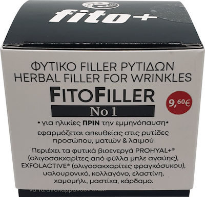 Fito+ Fitofiller Αnti-aging Day Cream Suitable for All Skin Types with Hyaluronic Acid / Collagen 10ml