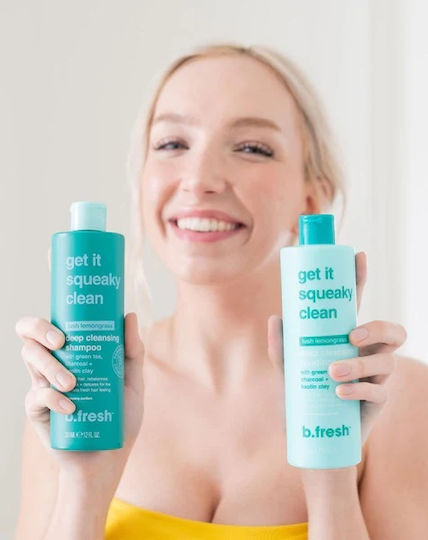 B.Fresh Get It Squeaky Clean Balsam Hidratare pentru Gras Păr 355ml