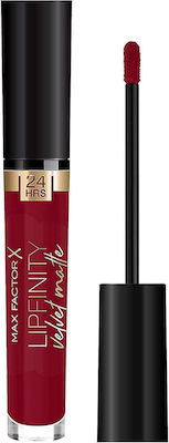 Max Factor Lipfinity Velvet Matte Liquid 90 Red Allure 3.5ml