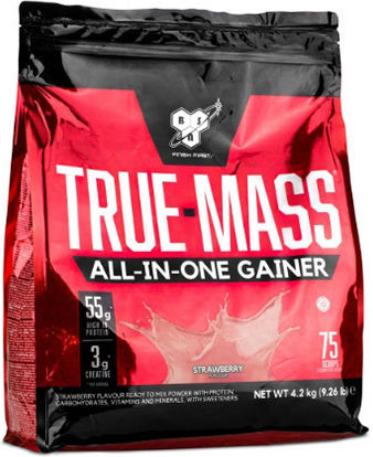 BSN True Mass All-in-one Gainer με Κρεατίνη & Γεύση Σοκολάτα 4.2kg