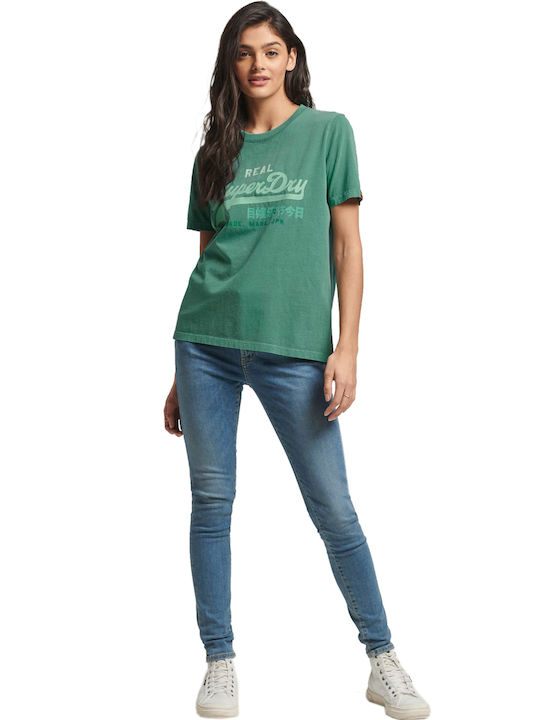 Superdry Women's T-shirt Green
