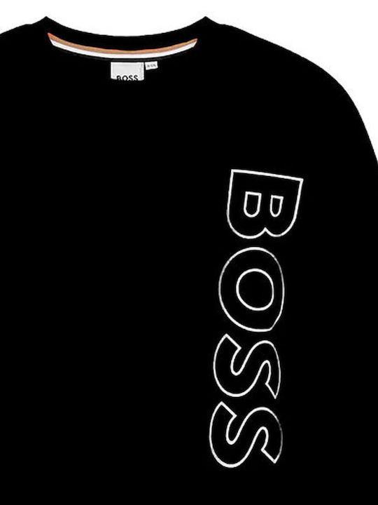 Hugo Boss Παιδικό Φούτερ Μαύρο