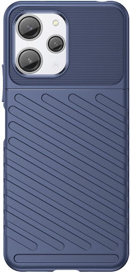Thunder Back Cover Σιλικόνης Μπλε (Redmi 12 4G / Redmi 12 5G)