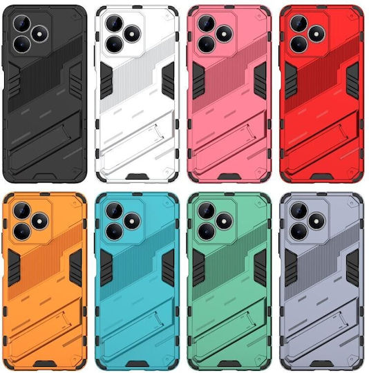 Punk Back Cover Plastic Verde (Realme C53)