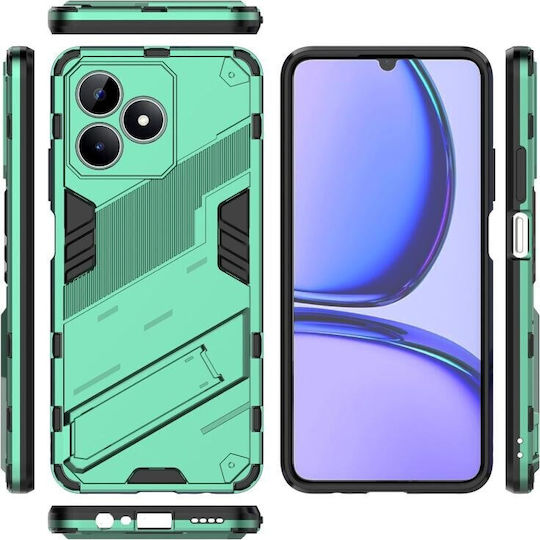 Punk Back Cover Plastic Verde (Realme C53)