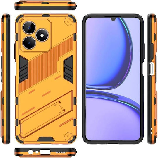 Punk Back Cover Πλαστικό Πορτοκαλί (Realme C53)