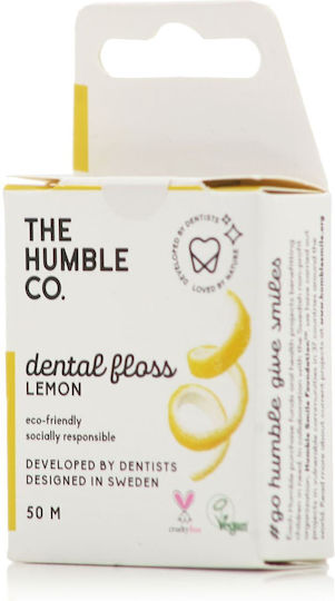The Humble Co. Natural Dental Floss with Lemon Flavour 50m