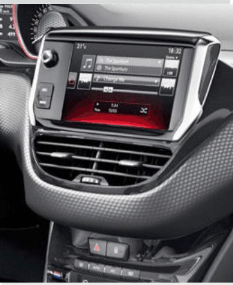CARAV Industries Inc. DIN Fascia Panels 2 Din for Peugeot 2008