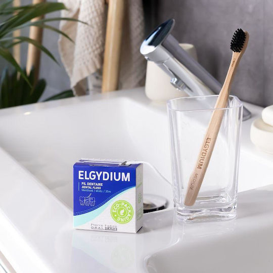 Elgydium pachet ecologic Fire dentar Ață Dentară Cu aromă Mentă 35m 1buc