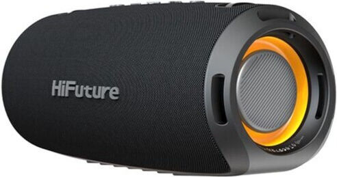 HiFuture Gravity Waterproof Bluetooth Speaker 45W with Battery Life up to 8 hours Black
