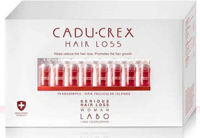 Labo Crescina Caducrex Serious Αμπούλες Μαλλιών κατά της Τριχόπτωσης για Γυναίκες 40x3.5ml